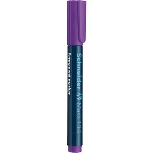 Marqueur permanent Maxx 133 Pte Biseau 1-4 mm Violet SCHNEIDER