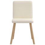 vidaXL Chaises à manger lot de 6 Lin