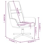 vidaXL Chaise de relaxation Rose Velours