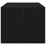 vidaXL Meubles TV 2 Pièces chêne noir 60x31x25 5 cm bois d'ingénierie