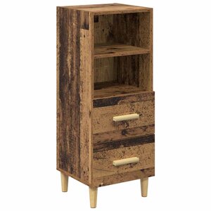 vidaXL Buffet Bois ancien 34 x 34 5 x 90 cm Bois d'ingénierie