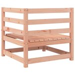 vidaXL Salon de jardin 7 Pièces bois massif sapin de douglas