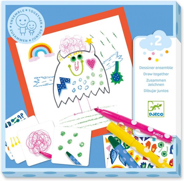 Dessiner ensemble les petits monstres