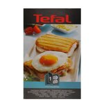 TEFAL Accessoires XA800112 Lot de 2 plaques Croque Monsieur Snack Collection