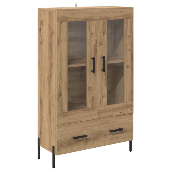 vidaXL Haut Armoire Corona Chêne artisanal 69 5 x 31 x 115 cm
