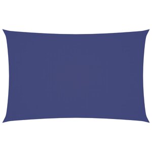 vidaXL Voile de parasol tissu oxford rectangulaire 2x4 5 m bleu