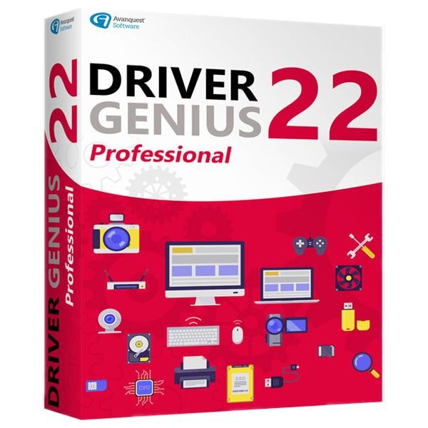 Driver genius 22 professional - licence 1 an - 1 poste - a télécharger