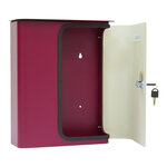 Rottner splashy boîte aux lettres rouge baie blanche