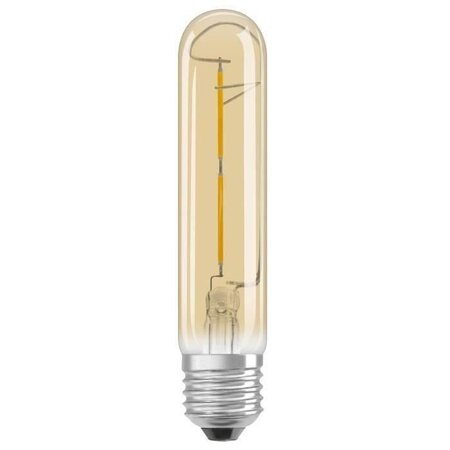 Ampoule tube led osram clair filament or - edition 1906 - e27 - 2 2w = 20 - blanc chaud