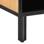 vidaXL Meuble TV marron 80x31 5x46 cm bois massif de manguier