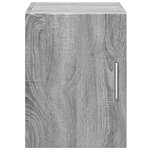 vidaXL Armoire murale sonoma gris 30x42 5x40 cm bois d'ingénierie