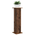 vidaXL Support de Plante Bois ancien 30 5 x 30 x 100 5 cm