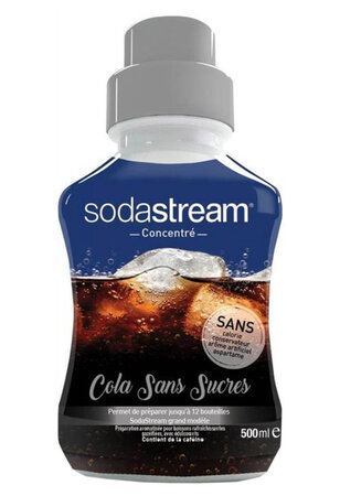 Sodastream Concentré Cola sans Sucres 500ml (lot de 5)