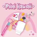 Legami MKAW0003 - Porte-monnaie porte-clés Unicorn - Mini Kawaii