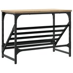 vidaXL Étagère à chaussures chêne sonoma 60x30x45 cm bois d'ingénierie