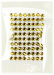 Strass thermocollant tissu ø 4mm or 80 pièces