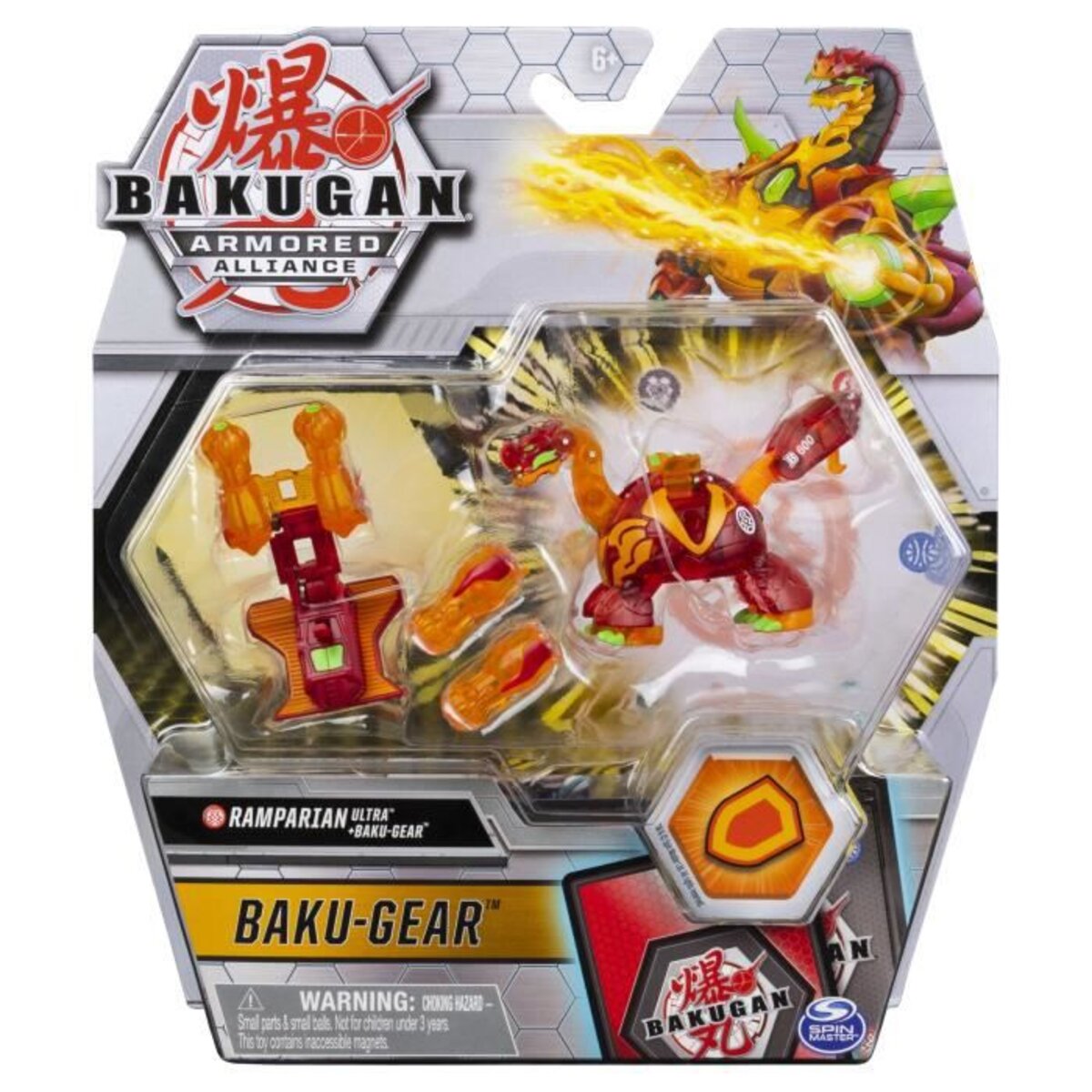 Bakugan - pack 1 bakugan ultra avec baku-gear saison 2 - 6055887