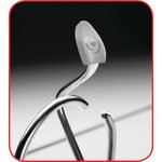 Classeur Marbré maX.file Levier 4 anneaux Dos 70 mm A4 (2xA5) Noir HERLITZ