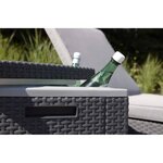 Keter glacière ice cube graphite