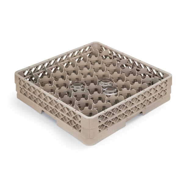 Casier de lavage ouvert 42 compartiments - h 73 à 194 mm - pujadas -  - polypropylène x156mm