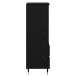 vidaXL Haut Armoire Chêne noir 40 x 36 x 110 cm Bois d'ingénierie