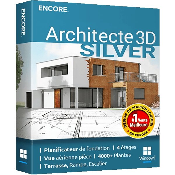 Architecte 3d silver 22 - licence perpétuelle - 1 pc - a télécharger