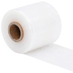 vidaXL Films étirables 50 Pièces transparent 23 μm 10 cm x 150 m