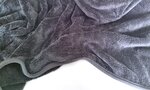 Grand plaid uni 150 x 200 cm - Gris