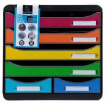 Module De Classement Big Box Maxi 6 Tiroirs Iderama - Arlequin - Exacompta