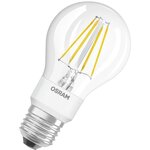 Osram ampoule star+ led standard clair filament glow dim 4 5w=40 e27