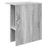 vidaXL Table basse 2 Pièces Sonoma gris 40 x 30 x 49 cm Bois d'ingénierie