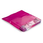 Pochette plastique opaque 30  recyclé rose raja 40x30 cm (lot de 125)