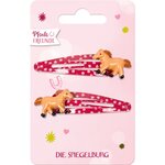 Coppenrath Verlag 17613 - Lot de 2 Barrettes à cheveux avec motif de cheval