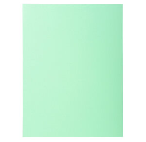 Paquet de 50 chemises 2 rabats SUPER 210g 24x32cm Vert clair EXACOMPTA