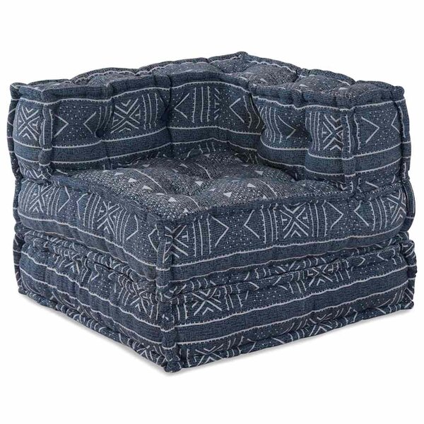 vidaXL Coussin Bleu 70 x 70 x 54 cm Polyester