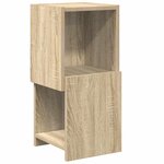vidaXL Meuble d'angle Chêne Sonoma 25 5x25x55cm Bois d'ingénierie
