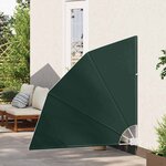 vidaXL Écran de confidentialité pour balcon Vert foncé 140 x 140 cm