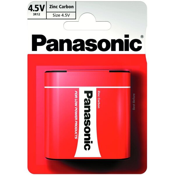 Pile RED Special Power 3R12/Flat Zinc-Carbon 4 5 V PANASONIC