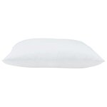 vidaXL Oreiller Blanc Mélange de 105gsm 50  coton et 50  polyester
