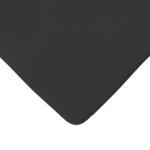 vidaXL Coussins de siège 4 Pièces Noir 40 x 40 x 3 cm Tissu en microfibre