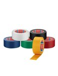 (blister de 6) ruban adhésif de marquage au sol pvc tesa® 4169 rouge