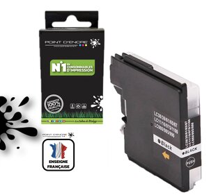 LC980XL / LC985XL / LC1100XL- NOIR - Grande capacité