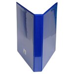 Classeur personnalisable Kreacover A4 Maxi 4 Ax Diam 25mm Dos 47 mm Bleu EXACOMPTA