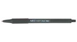 Stylo à bille rétractable Soft Feel Clic grip  noir BIC