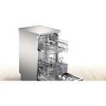 Lave-vaisselle pose libre bosch sps2hki59e - 9 couverts - moteur induction - largeur 45cm - 46db - silver