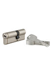THIRARD - Cylindre de serrure débrayable Transit 1  30x50mm  5 clés  nickelé