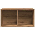 vidaXL Boîtes de rangement LP chêne artisanal bois ingénierie