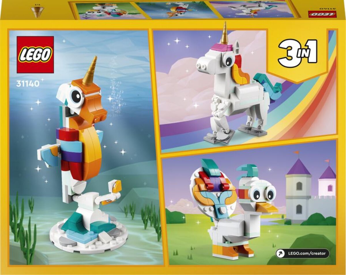 LEGO 31140 La licorne magique