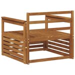 vidaXL 2 Pièce Canapé d’extérieur Naturel