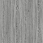 vidaXL Table basse Sonoma gris 50x50x35 cm Bois d'ingénierie